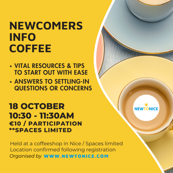 Join our Newcomers Info Coffee on 18 October 2024.